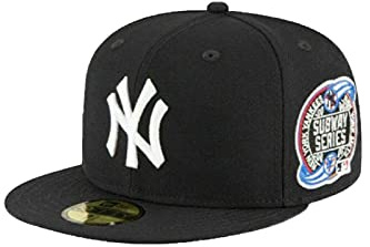 New York Yankees New Era 2000 Subway Series 59FIFTY New Era Fitted Patch Hat Cap (7 3/4) Navy, Marineblau, 7