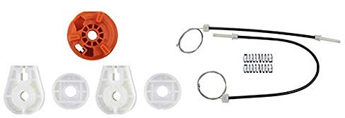 FINAO AUTOPARTS Kit réparation lève-vitres électrique arrière droite compatible avec MEGANE II Coupe Cabriolet | Installation facile et qualité OEM