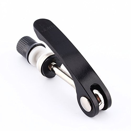 Dilwe Fahrradsattel-Schnellspanner mit hochwertigem Aluminium-Schnellspanner, New Cycling Bike QR-Schnellspanner-Sattelstützenklemmspießschraube, Fahrräder und Ersatzteile