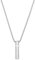 s.Oliver Halskette Edelstahl Herren Halsschmuck, 50+5 cm, Silber, Kreuz, Kommt in Schmuck Geschenk Box, 2031524