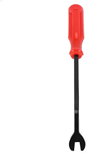 ZAYRAY Agrafe de Garniture Intérieure de Porte de Voiture pour Attache de Rembourrage, Pince À Enlever, Tournevis, Extracteur de, 6 Pouces, Rouge