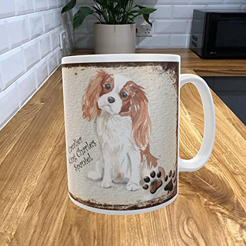 Shawprint Limited Cavalier King Charles Spaniel 11oz Coffee Mug My Dog's Bedtime Prayer Theme 30DRMUG
