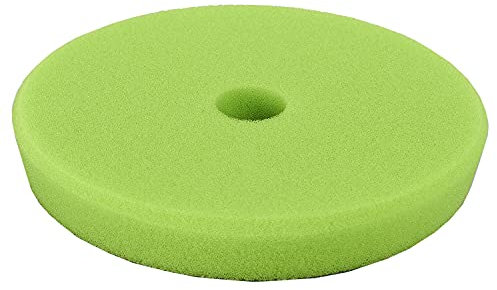 POLYTOP Finish Pad Excenter grün 140 x 25 mm - Polierpad für Exzenter Poliermaschinen - Auto Politur Zubehör