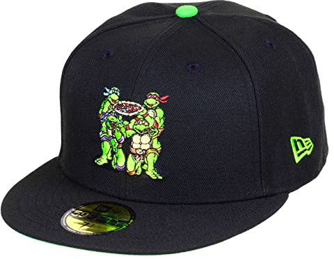 New Era Teenage Mutant Ninja Turtles Black 59Fifty Basecap - 7-12