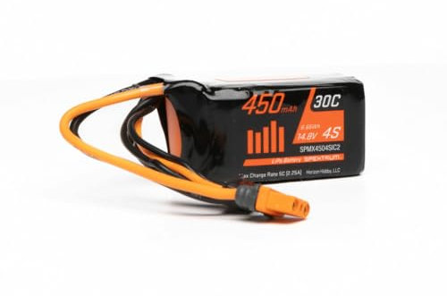 Spektrum 14.8V 450mAh 4S 30C LiPo Battery: IC2