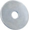 AERZETIX - C67601 - Lot de 50 Rondelles plates larges M8 DIN 9021 - en acier zingué - constructions en bois assemblage boulonnerie vis écrou serrage étanchéité fixation mécanique