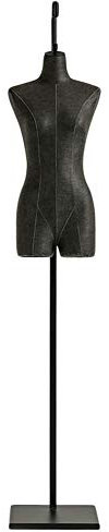 Damen-Torso, weiblich, hängend, geformt, Schaufensterpuppe, Kleid, Körperformen, für Dessous, Bademode, Mode und Ladenkleidung (Color : Black) Interesting