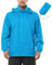 Outdoor Ventures Veste imperméable légère pour homme - Veste de pluie pliable respirante et coupe-vent - Veste de randonnée réglable, Bleu ciel, M