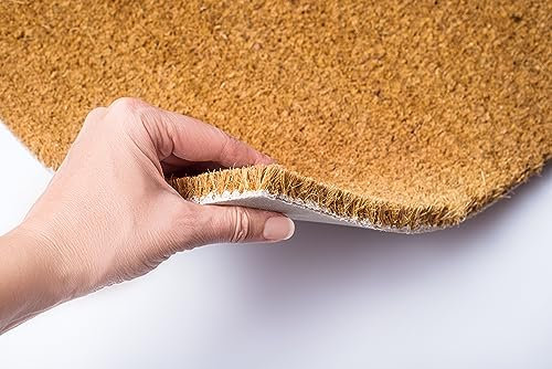 Genérico Felpudo de Coco Natural (100 x 100 cm, 14.00)