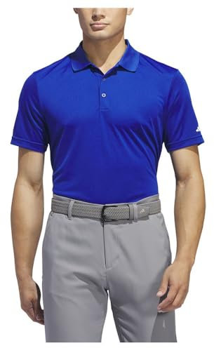 adidas Men's Core Performance Primegreen Polo Shirt, Collegiate royal, XS