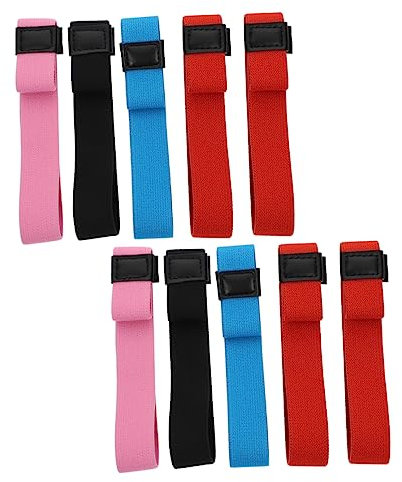 LIFKOME 10stücke Strapazierfähige Gurte Aus Hochelastischem Gummiband Mit Pu-verbindung Bunte Gurte Für Bento-boxen Und Lunchboxen Universalgurte Für Vielseitige Befestigung