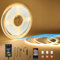 KWODE LED Strip Warm White 6 m, 24 V 3000 K Dimmable COB LED Strip 3 mm Wide, 384 LEDs/M Flexible Light Strip with Power Supply and RF Remote Control for Living Room Bedroom Kitchen Decoration