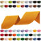 Gurtband 2m 5m 10m 50m, 50 Farben, Breite 10mm 15mm 20mm 25mm 30mm 40mm 50 mm Taschengurt Polypropylen Ideal für DIY-Projekte, Handarbeiten & Outdoor (844) Dunkelgelb, 15mm x 2m