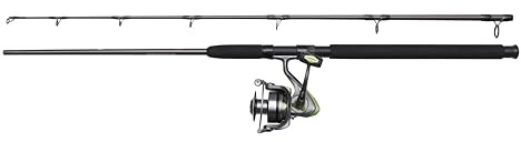 DAM FP2 Surf 3S Combo, Surf Combo, 1.9m, Schwarz, 420/3, 100-250, 8000 0.40, Spinn, Vertikal, Surfen, Wels