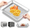 Bandeja de horno tostador, piezas de repuesto para Cuisinart TOA-60 TOA-65 TOA-70, horno de convección para freidora de aire, 30,5 x 28,9 cm, bandeja de repuesto de acero inoxidable, accesorios para