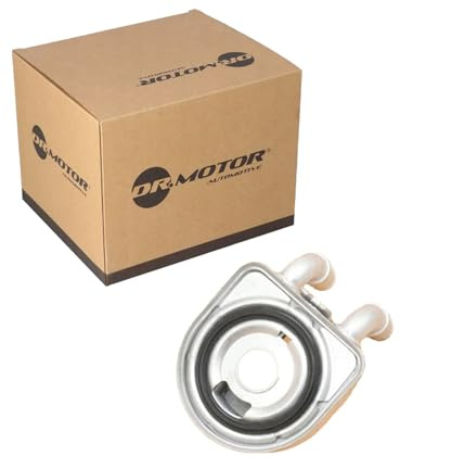 DR.MOTOR AUTOMOTIVE DRM161010 Radiateur d'huile Compatible avec PEUGEOT 206 3/5 portes 2A/C 307 3/5 portes 3A/C 306 3/5 portes 7A, 7C, N3, N5, CITROËN Berlingo/Berlingo First I MF, GJK, GFK
