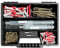 Fischer Dübel Set incl Torx Schrauben & 2xBits & SDS Bohrer (Teile) 6x30 8x40
