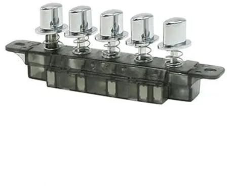 KE88FENG MQ165 3-Verriegelung 1-Reset 1-Verriegelung 5 Schlüssel Schalter 250VAC 4A for Dunstabzugshaube