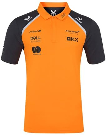 Castore Men's Team Polo Shirt (McLaren)