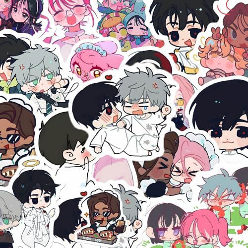 Alien Stages Aufkleber, 80 Pcs Alien Stages Figur Vinyl Wasserdichte DIY Stickers Für Wasserflasche Scrapbook Skateboard, Anime AlienStages Merch