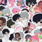 Alien Stages Aufkleber, 80 Pcs Alien Stages Figur Vinyl Wasserdichte DIY Stickers Für Wasserflasche Scrapbook Skateboard, Anime AlienStages Merch