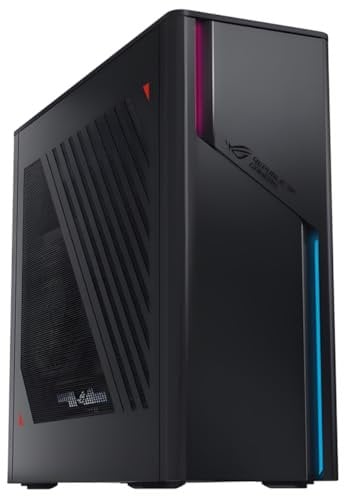 ASUS ROG G22CH SFF Gaming Desktop | Intel i7-14700F | 16GB RAM | 1TB SSD | Nvidia GeForce RTX 4060 Ti | Liquid Cooled CPU | Small Form Factor | Windows 11 Home | Black