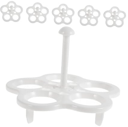 Mipcase 6stücke Dampfeinsatz für Töpfe Eierhalter aus Mehrzweck-kochhalter Eierständer für Dämpfen Dämpfeinsatz mit Löchern Eierablage für Töpfe Hitzebeständiger Kochhalter Platzsparendes