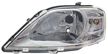 Autoteile Gocht Scheinwerfer + Glühbirnen H4 Set + Hinten Links und Rechts Kompatibel mit Dacia Logan MCV Kombi 10-15