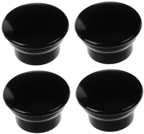 Zerodeko 4pcs Teapot Lid Knobs Replacement Ergonomic Handle Accessories for Kettle Covers Chic Design Kitchen Gadgets Easy Installation Teapot Lid Parts for Household Use