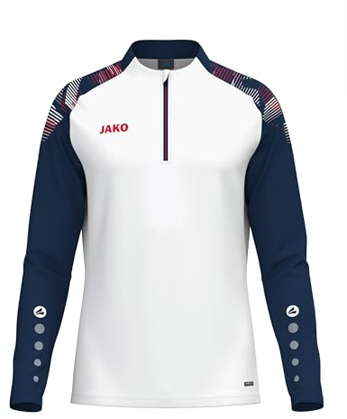 JAKO Ziptop Sonic – Sportpullover Herren & Damen, dynamischer Trainingspullover für Sport und Freizeit im modernen Look