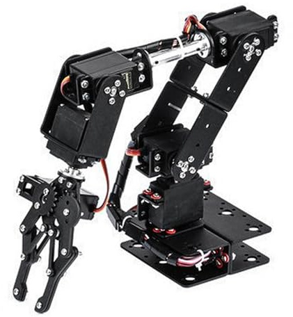 Elydiva 6DOF Roboter Mechanischer Arm Klemmklauensatz DOF Manipulator Industrieller Manipulator für Robotik