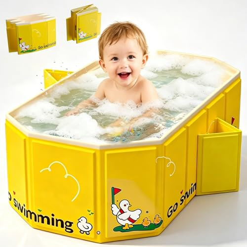 Babybadkar vikbart, bärbart babybadkar