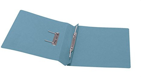5 Star Schnellhefter Blau 285 g/m² (50 Stück) - mit Metallmechanik, 38 mm Kapazität, A4+ (Foolscap)
