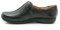 Clarks Womens Un Loop Loafers, Black Leather, 9 UK