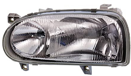 ATEC Germany 1x Hauptscheinwerfer vorne links H1 Frontscheinwerfer ohne Stellmotor, Kompatibel mit VW GOLF III (1H1), GOLF III Cabriolet (1E7), GOLF III Variant (1H5)
