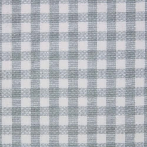 HOMESCAPES 100% Cotton Fabric Fat Quarters, Blue Gingham Cotton Fabric, 150cm Wide Cotton Fabric Squares By The Metre, Craft Material for Sewing, DIY, Patchwork & Quilting