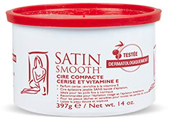 Satin Smooth Vitamin E Haarentfernung Wachs mit Kirschen