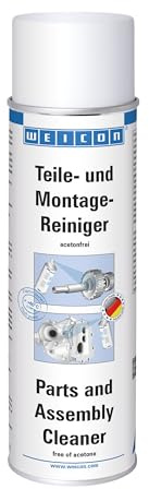 WEICON Teile-& Montagereiniger 500ml farblos | Schmutzbeseitigung an Metall & KFZ