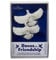 Kurt Adler 4.5 Resin Friendship Dove Ornament Set of 2
