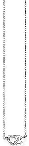 Thomas Sabo Kette ca. 40/42/45 cm 925 Sterlingsilber/Zirkonia weiß