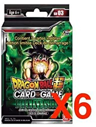 Dragon Ball – Super Card Games Serie 3 – Starter 3 The Dark Invasion x6, 605282d