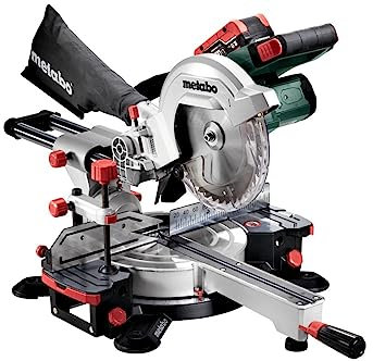 Metabo Akku-Kappsäge KGS 18 LTX 216 (619001810) 18V 2x LiHD; Ladegerät ASC 145; Karton; mit Zugfunktion, Art des Akkupacks: LiHD , Akkuspannung: 18 V, Akkukapazität: 2 x 8 Ah