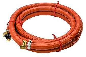 Handelskönig Rot 3/4 5m Gartenschlauch - TPR, Gummi, Hochfestes Kreuzgewebe, -15°C bis +60°C