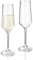 Moritz Milano Champagnergläser 280 ml Camping Gläser Champagner Gläser bruchfest kratzfest Champagner-Flûte