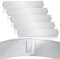 Tubiaz Bordure de pelouse en métal galvanisé - 10 m x 14 cm - Pour parterre de jardin - 10 pièces - Longueur : 1 m - Hauteur : 14 cm