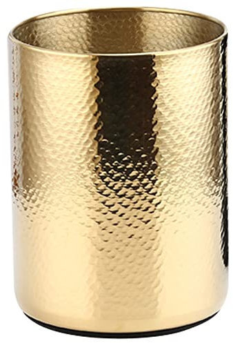 KMKO Stainless Steel Bucket Home Hammered KTV Ice Bucket Bucket,Gold