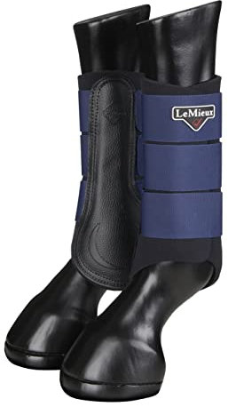 LeMieux Grafter Bürstenstiefel – Schutzausrüstung und Trainingsgerät – Pferdestiefel, Wraps & Zubehör (Tinte/Large, X-Wide)