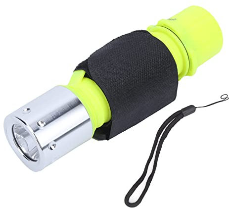 Tyenaza Linterna De Buceo, IPX8, Impermeable, Portátil, Profesional, Recargable, LED, Luz De Buceo para Actividades Al Aire Libre