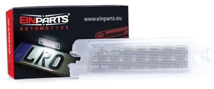 EINPARTS EP129 Kennzeichenbeleuchtung Kompatibel mit RENAULT Sandero/Stepway II B8, DACIA SANDERO II