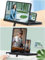 10'' Phone Screen Magnifier Vertical Horizontal,3D HD Mobile Phone Screen Amplifier Projector for Movies Videos and Gaming,Desktop Phone Holder Stand Screen Enlarger